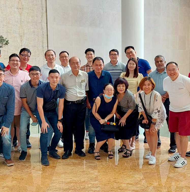 Company Lunch at Ritz Carlton - Globe3 ERP